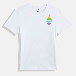 Puma x Trolls Boys Humour & Comic Back Print Knitted Pure Cotton T-shirt-image-63