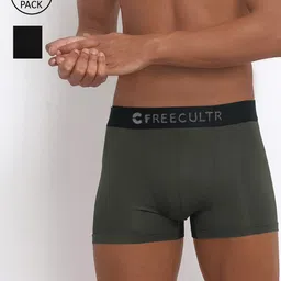 FREECULTR Men Pack of 2 Solid Anti-Bacterial Trunks FC-CX-T-AG-SAB-image-21