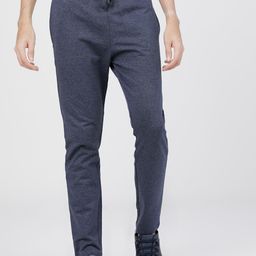 HIGHLANDER Men Navy Blue Solid Slim-Fit Track Pants-image-39