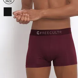 FREECULTR Men Pack of 2 Solid Anti-Bacterial Trunks FC-CX-T-PW-SAB-image-17