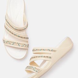 Crocs Women Embellished Open Toe Flats-22