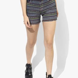 Pepe Jeans Men Navy Blue Printed Regular Fit Denim Shorts-picture-9