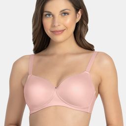 Amante Solid Padded Wirefree Cloudsoft T-Shirt Bra - BRA77401-24