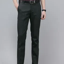 Arrow Men Original Tapered Fit Formal Trousers-picture-37