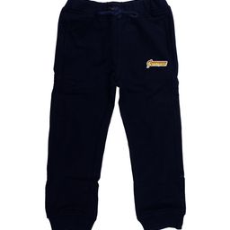 Marvel by Wear Your Mind Kids Navy Blue Solid Pure Cotton Joggers-picture-12
