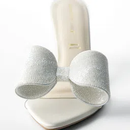 Signature Sole Embellished Party Block Sandals-13