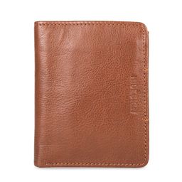 Hidesign Men Tan Brown Textured Two Fold Leather Wallet-14