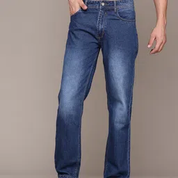 Roadster The Life Co. Men Non-Stretchable Pure Cotton Jeans-picture-5