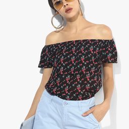 Black Printed Blouse-image-21