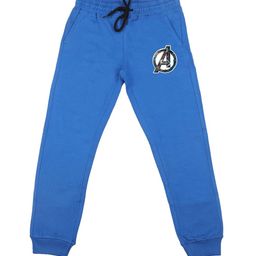 Marvel by Wear Your Mind Boys Blue Solid Marvel Avengers Straight-Fit Joggers-picture-41