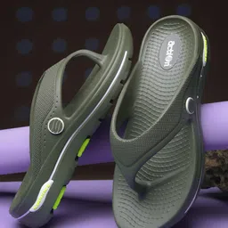 Action Plus Men Self Design Thong Flip-Flops-56
