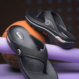 Action Plus Men Self Design Thong Flip-Flops-95