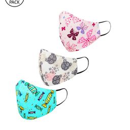 Tossido Kids 3Ply 3Pcs Protective Outdoor Face Masks-44
