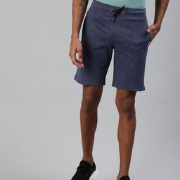 TOM BURG Men Blue Solid Regular Fit Regular Shorts-17
