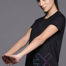 HRX by Hrithik Roshan Printed Rapid-Dry Training T-shirt-image-64