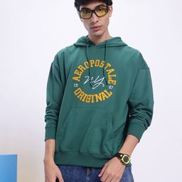 Aeropostale Embroidered Hooded Sweatshirt-image-4