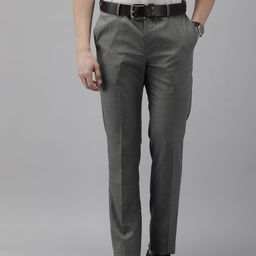 Arrow Men Hudson Tailored Tapered Fit Formal Trousers-image-51