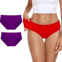 Diving Deep Women Pack of3 Hipster Briefs-image-78