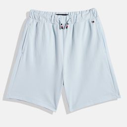Tommy Hilfiger Boys Solid Pique Knitted Sweat Shorts-image-74