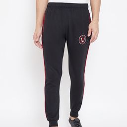 ACTIMAXX Men Black Solid Slim Fit Fashion Joggers-image-28