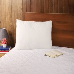 MFD HOME FURNISHING White Striped Sleep Pillow-18