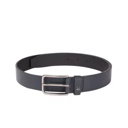 United Colors of Benetton Men Checked Leather Belt-image-63
