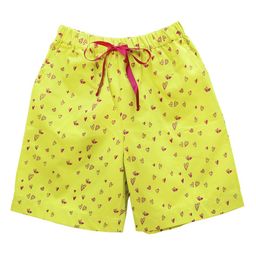 My Little Lambs Girls Yellow Printed Regular Fit Regular Shorts-image-54