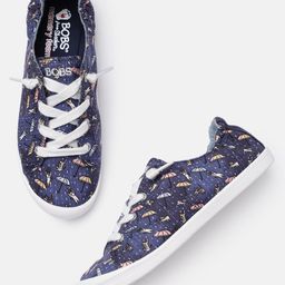 Skechers Women Navy Blue Beach Bingo Puddle Pals Print Regular Sneakers-54