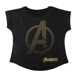Marvel by Wear Your Mind Girls Black Printed Top-picture-34