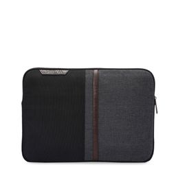 CARRIALL Unisex Black & Grey Colourblocked 15 Inch Laptop Sleeve-15