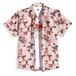 CAVIO Boys Comfort Printed Pure Cotton Casual Shirt With T-shirt-image-80