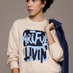 The Roadster Lifestyle Co. Printed Sweatshirt-29