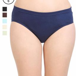 Bodycare Women Pack of 6 Assorted Hipster Briefs E2CD-picture-39