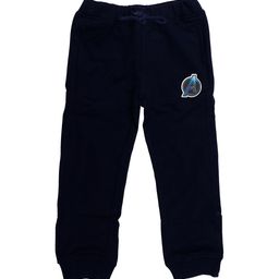 Marvel by Wear Your Mind Kids Navy Blue Solid Pure Cotton Joggers-image-84