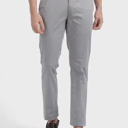 ColorPlus Men Grey Regular Trousers-image-54