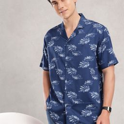 Nautica Tropical Printed Casual Shirt-image-58