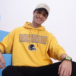 Aeropostale Men Printed Hooded Sweatshirt-image-68