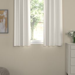 ROSARA HOME Off-White Set of 2 Window Curtains-53