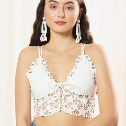 BAESD Self Design Shoulder Straps Bralette Crop Top-picture-17
