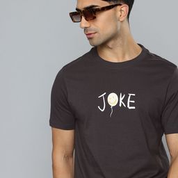 Flying Machine Typography Printed Pure Cotton T-shirt-image-52