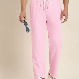 DILLINGER Men Lightweight Relaxed Fit Baggy Kintted Track Pants-image-60