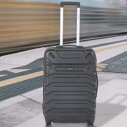 Roadster Unisex Hard Sided Medium Trolley Suitcase-54