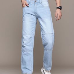 Roadster The Life Co. Non-Stretchable Paneled Pure Cotton Jeans-picture-13