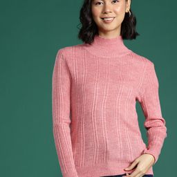 DressBerry Women Ribbed Acrylic Pullover-image-96
