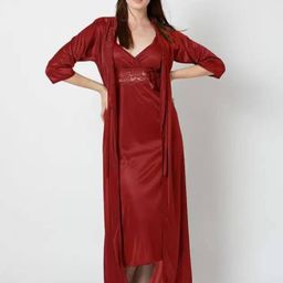 OVIDA Maxi Wrap Shoulder Straps Nightdress-image-57