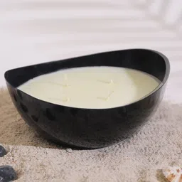 ROSEMOORe Black Scented Diya Candle-41