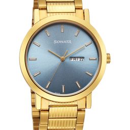 Sonata Men Bracelet Style Straps Analogue Watch 77108YM10-image-12
