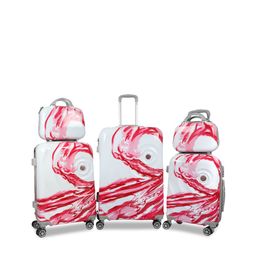 Polo Class Set of 5 Printed Travel Bags-19