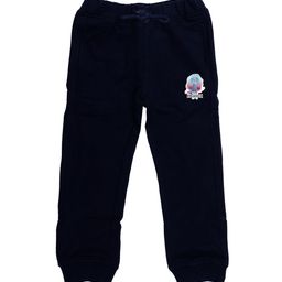 Disney by Wear Your Mind Kids Navy Blue Solid Joggers-image-115