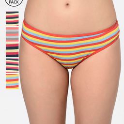 Bodycare Women Pack Of 6 Assorted Bikini Briefs 9460-picture-48